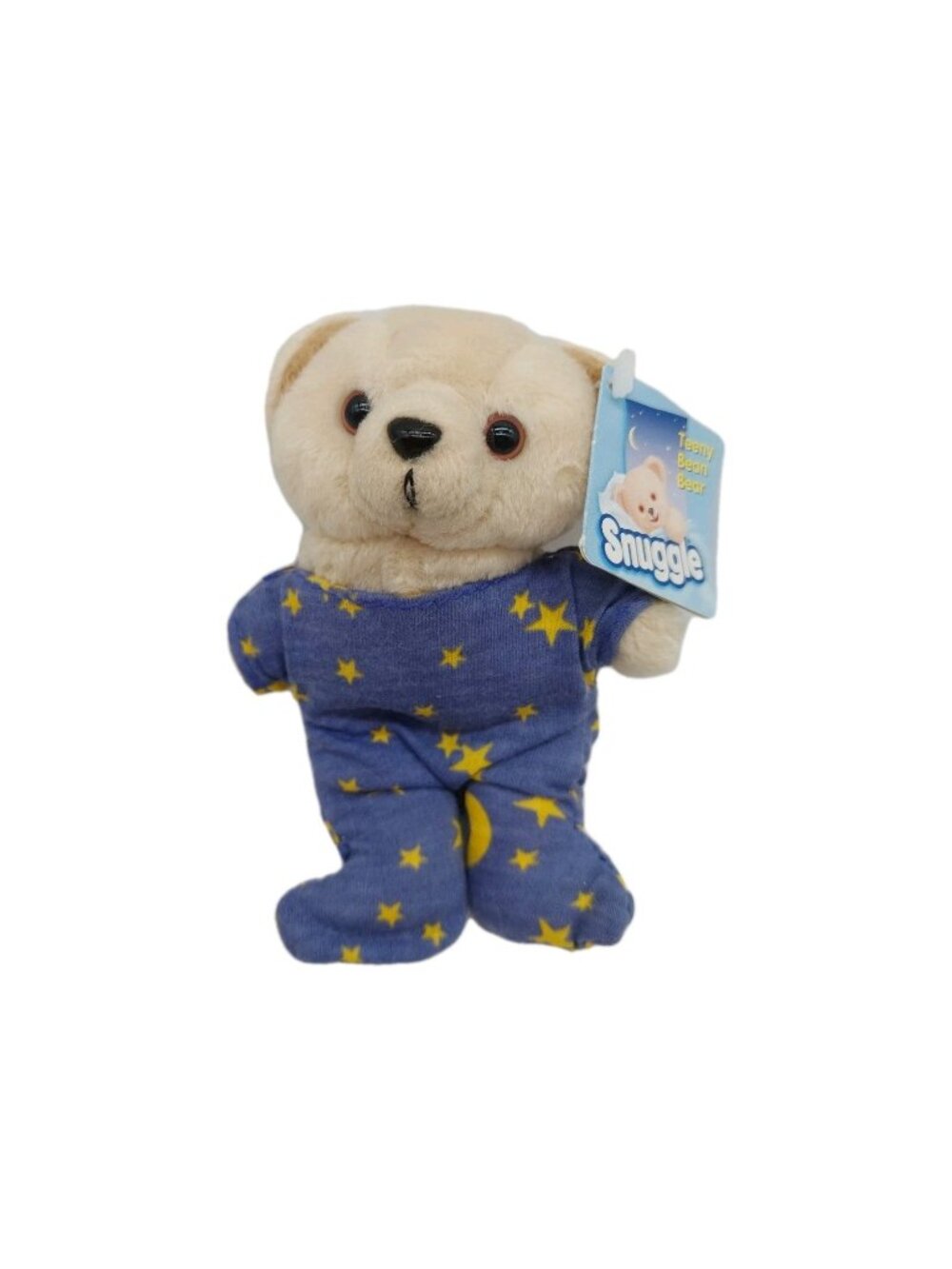 Snuggle Fabric Softener 5" Teeny Bean Teddy Bear Plush 2001 Pajamas TAG READ